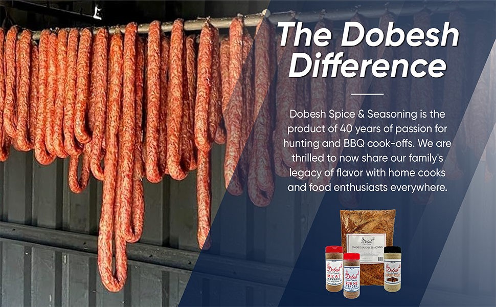 Dobesh Sausage Seasoning with Cure