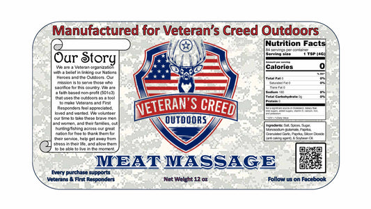 VCO - Meat Massage - 1 Case of 12 Bottles